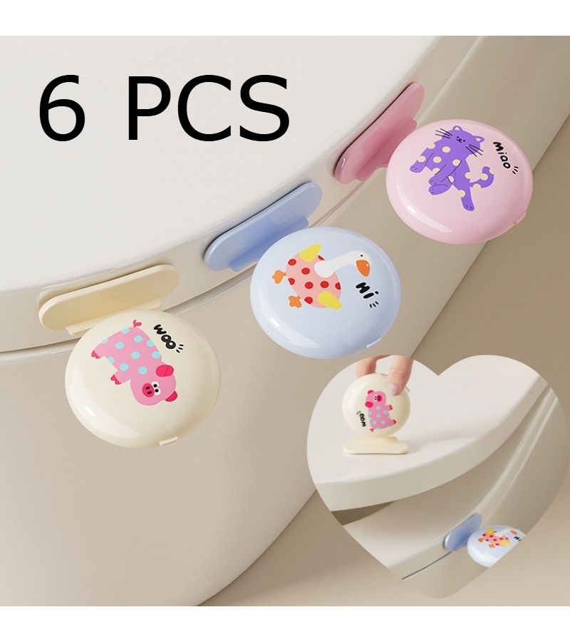 Toilet Lid Lifters Upgraded 6pcs for Seat Lifting Without Dirty Hands - Image 5