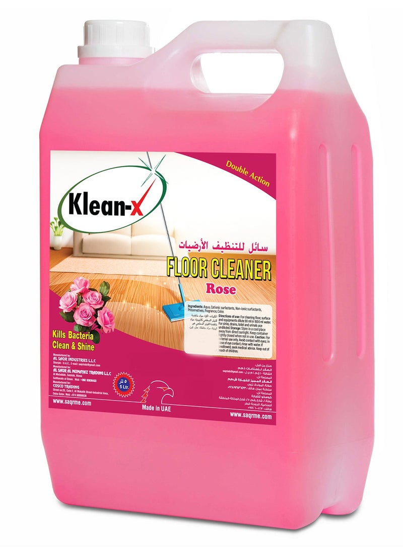 Klean-X Rose Floor Cleaner 5 Liter's - Image 2