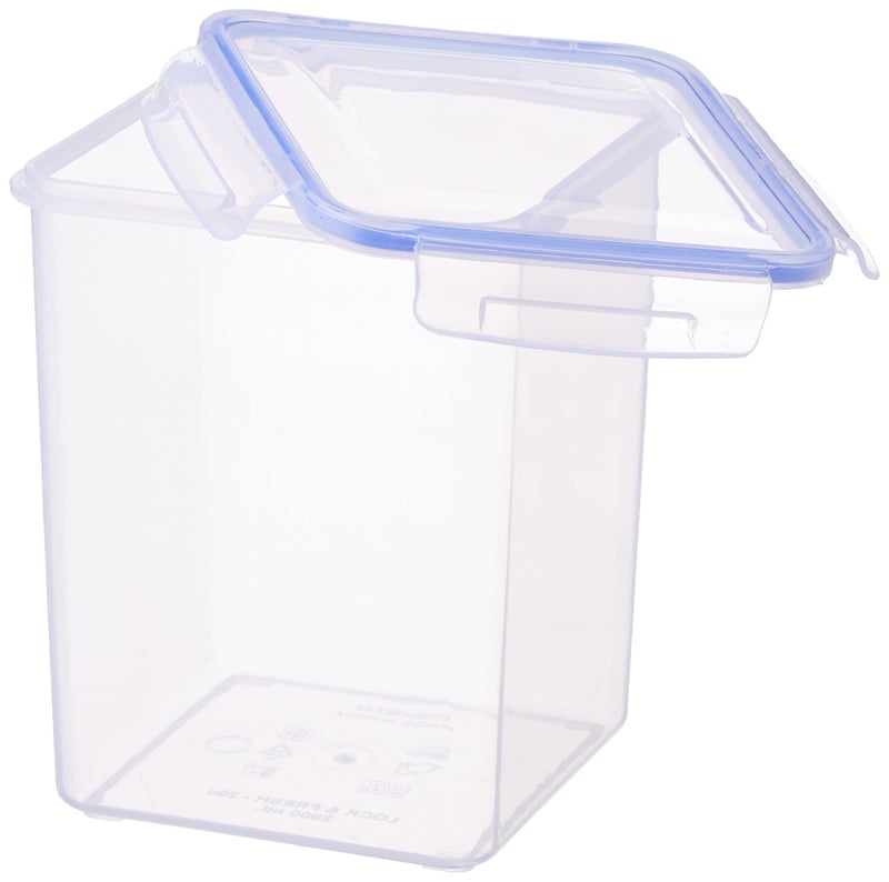 Aristo Lock & Fresh 204 Plastic Storage Container - 2900 ML, Transparent Clear, large (LOCK&FRESH204) - Image 3