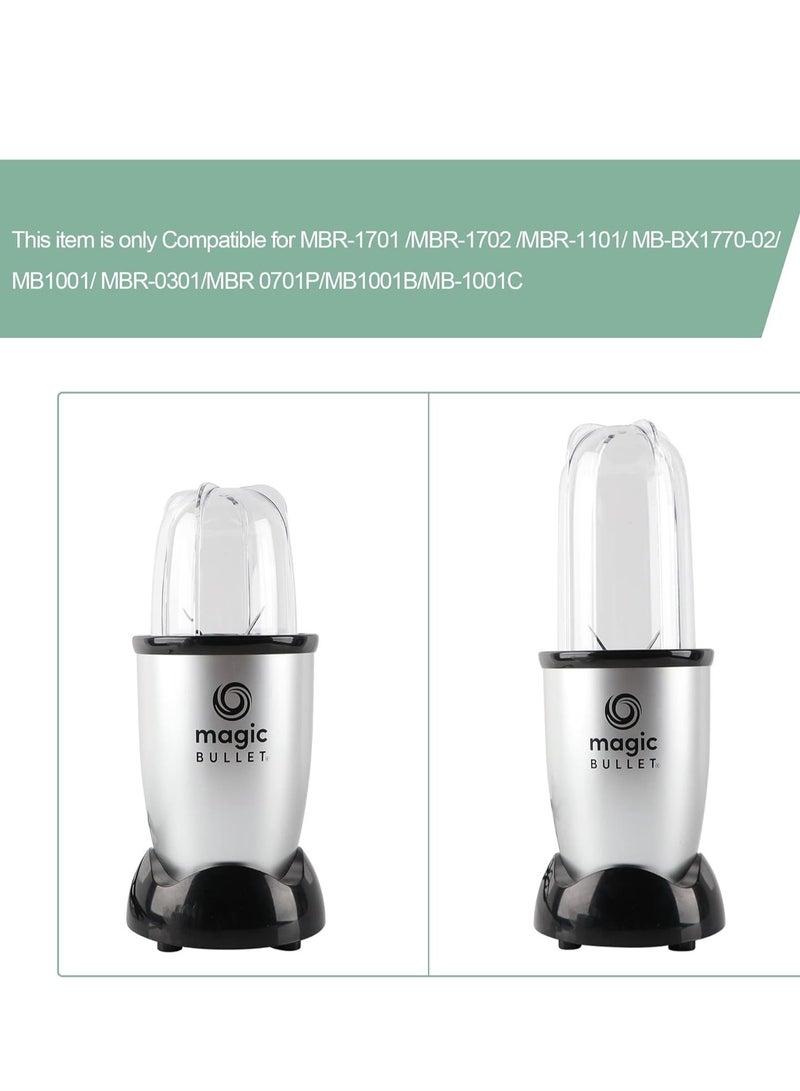 SYOSI 3-pack 16 ounce Cup and 12 ounce Short Cup Replacement Cup Set Fits for Magic Bullet Blenders Cup for 250w (MB1001 Series) - Image 5