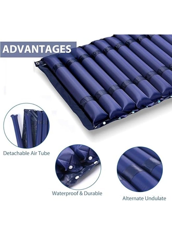 Generic Alternating Air Pressure Mattress – Bed Sore Prevention Pad with Quiet Electric Pump for Home and Hospital Use - Image 3