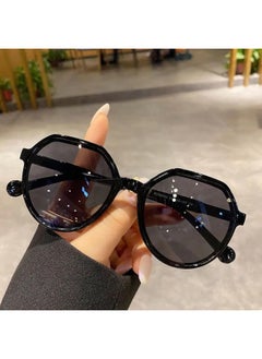 Fashion Sunglasses Women Brand Vintage Travel Sun Glasses Female Eyewear Anti-Glare Driving Sun Glasses Gafas De Sol Hombre-Lenses Color:black