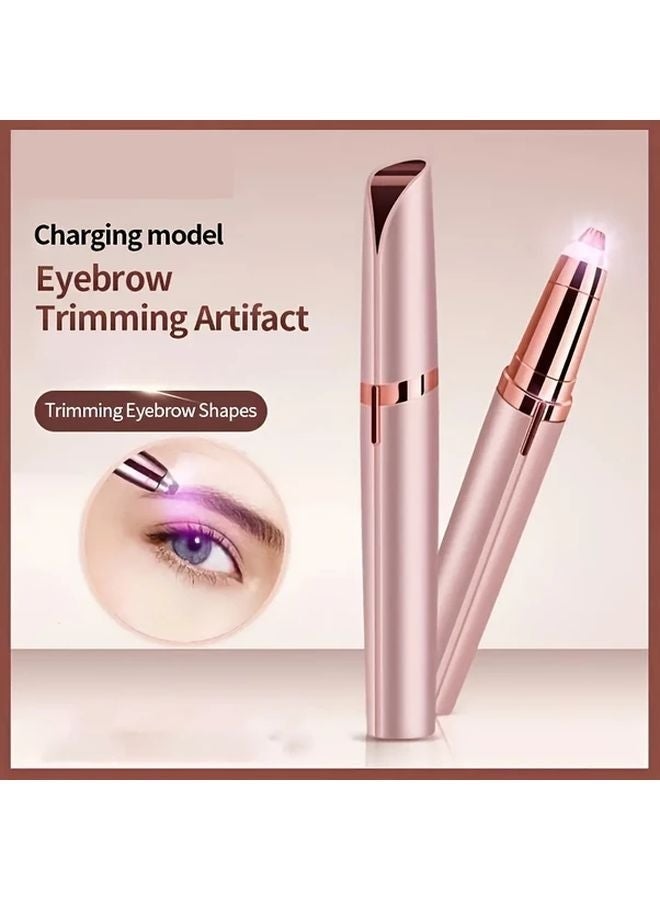 قلم حلاقة شفاه كهربائي محمول للمرأة - أداة حلاقة شفاه كهربائية سريعة وآمنة للوجه والأصابع والأرجل - Image 1