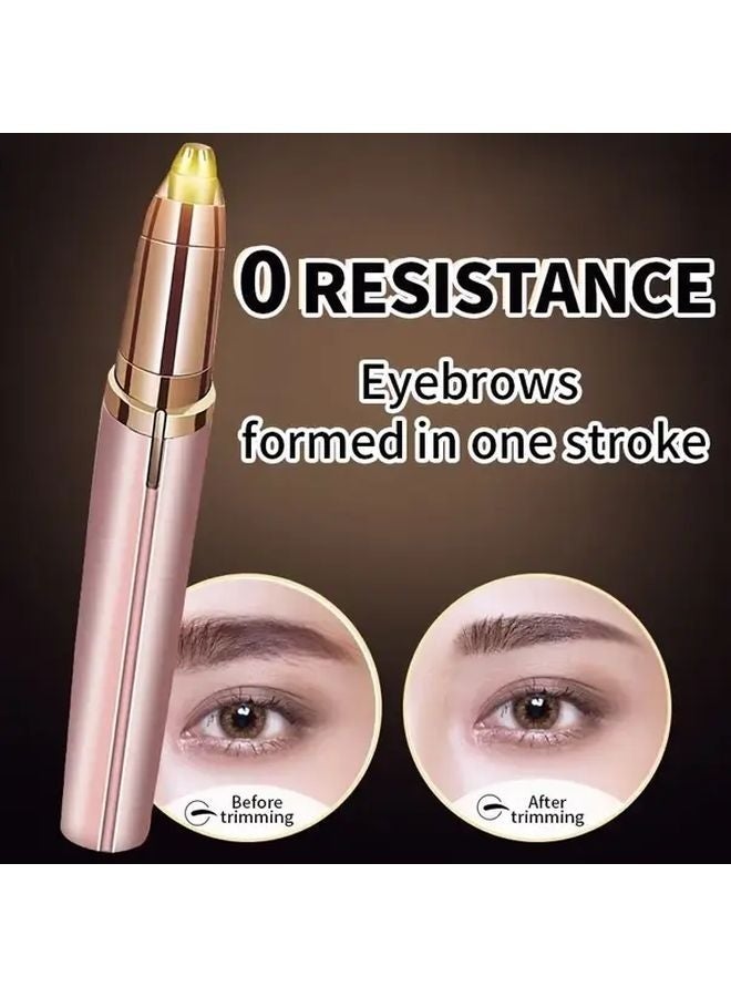 قلم حلاقة شفاه كهربائي محمول للمرأة - أداة حلاقة شفاه كهربائية سريعة وآمنة للوجه والأصابع والأرجل - Image 5