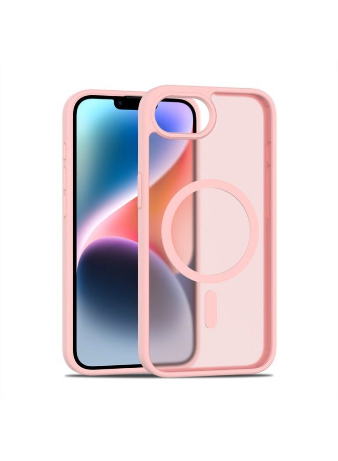 Suitable for iPhone 16E mobile phone case anti-fall skin-sensitive magnetic protective cover