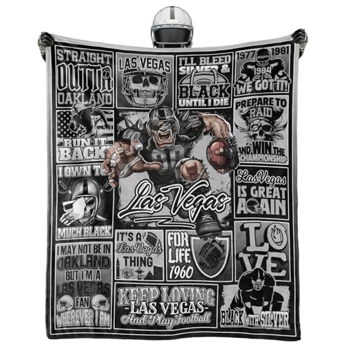 BTHRRW Football Throw Blanket Football Team Color 60"x50" Fan Gifts for Men Women Sport Blanket Sofa Bed Couch Living Room. - Image 1