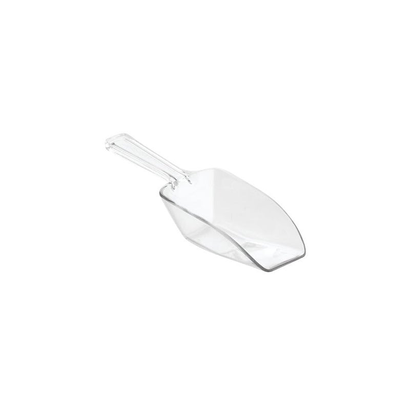 iDesign Measuring Scoop Set of 8 Small Measuring Spoons Made of Durable Plastic Scoops for Sweets Kitchen Pantry and Utility Room Clear 31240