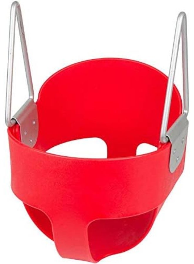 Rainbow Toys RBW TOYS Play Toddler Swing Chair Indoor/Outdoor High Back Full Bucket Toddler Swing Seat - Image 2