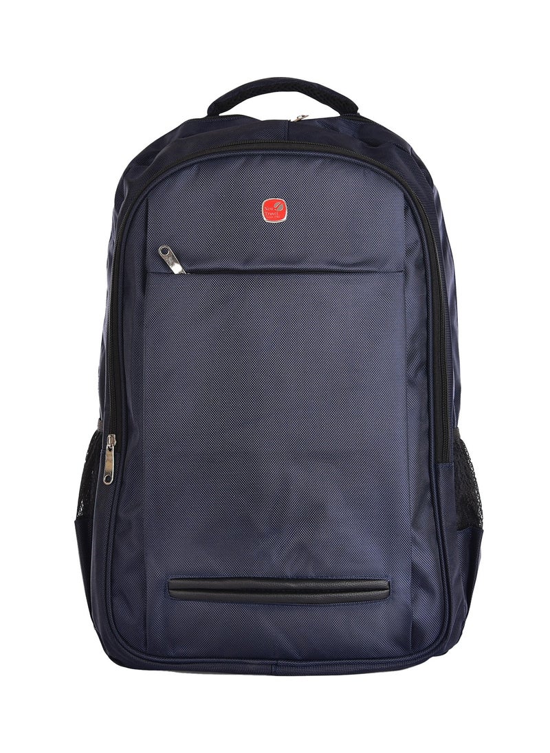NEW TRAVEL - New Travel School Backpack Fabric color Blue - Image 1
