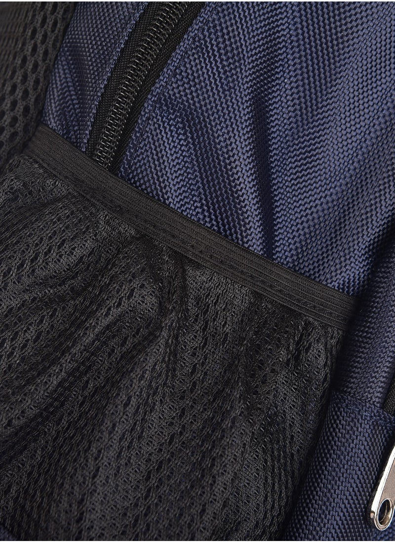 NEW TRAVEL - New Travel School Backpack Fabric color Blue - Image 1