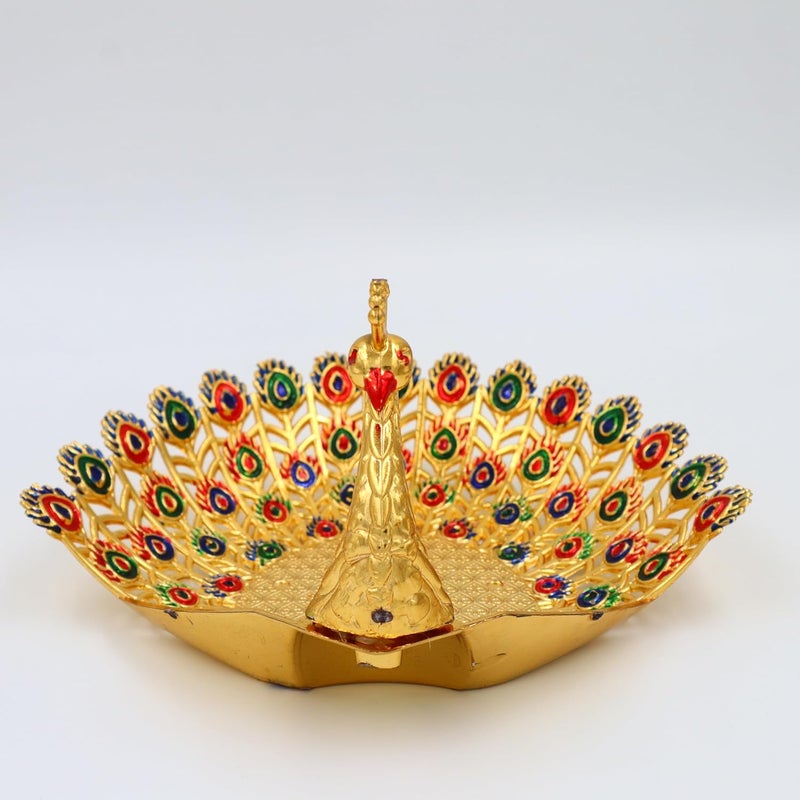 JAIPUR ACE JAIPUR ACE Peacock Shape Fruit Tray for Dinning Table Best RETUEN Gift for All Occassions  - Image 2