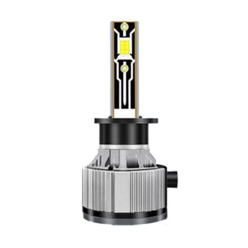 Sulfar H1/P43 Car LED Bulb Super Bright Headlight Kit (AD-LED-H1) | Black | Set of 1 - Image 1