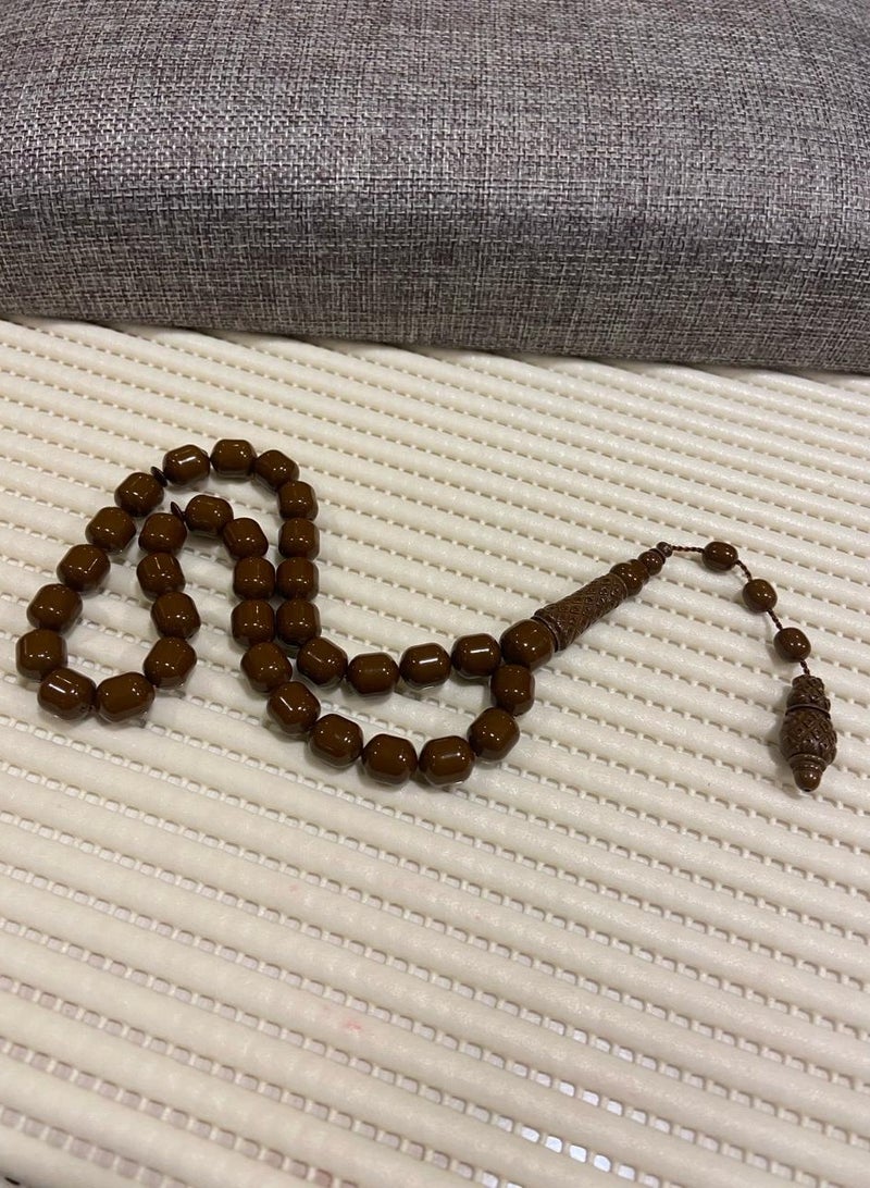 Faturan Prayer Beads For Men 33 Beads Size10mm*11.5mm - Image 1