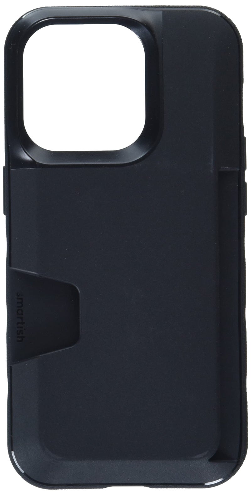SmartishÂ® iPhone 14 Pro Wallet Case - Wallet Slayer Vol. 1 [Slim + Protective] Credit Card Holder - Drop Tested Hidden Card Slot Cover Compatible with Apple iPhone 14 Pro - Black Tie Affair - Image 4