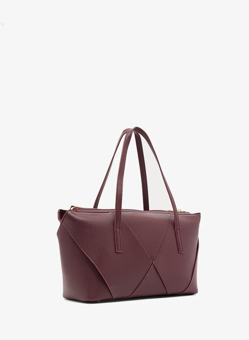 ELLA Structured East-To-West Tote