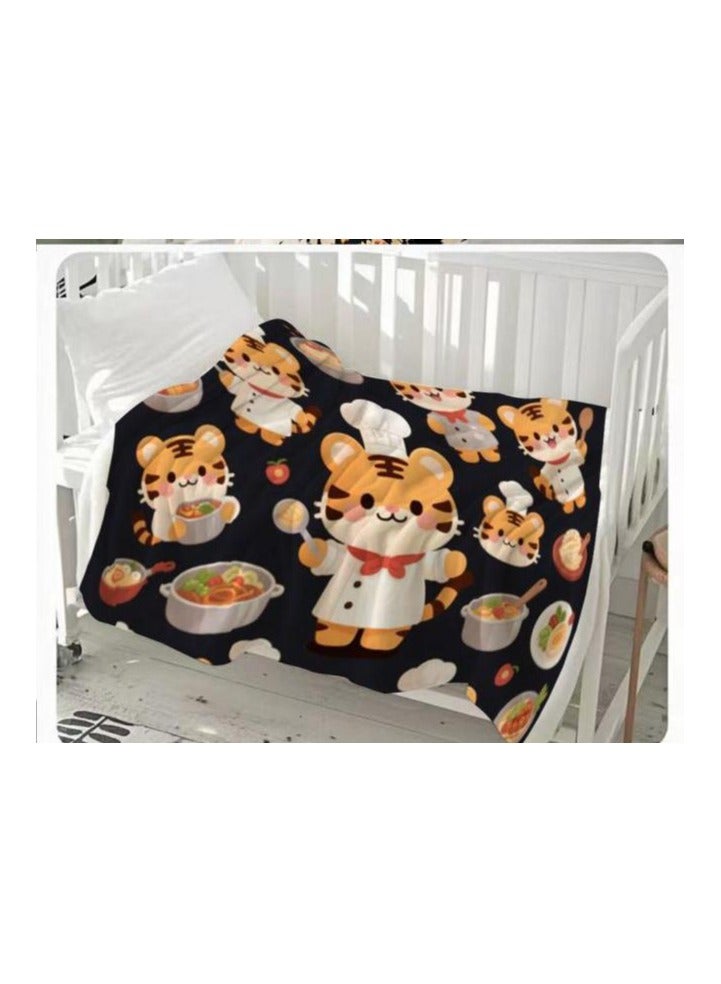 general Flannel thin blanket (warm and comfortable, suitable for sleep, gaming, dust removal and sandproof) 150cm*200cm - 540 - Image 3