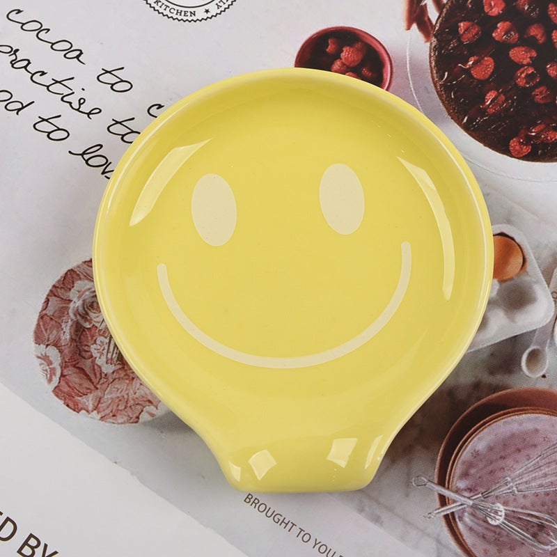Ceramic Coffee Spoon Spoon Holder Decals Spray Glaze Printing Ceramic Spoon Holder Spoon Holder White Spoon Holder - Image 4
