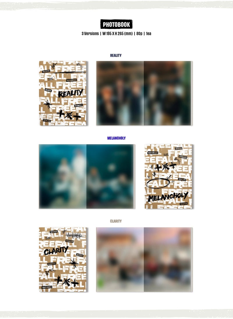 TXT 5th Studio Album Freefall Clarity Version including Kpop Album CD Photobook Photocards Sticker Pack and More - pzsku/Z6F4E3ECD7BEEB74FDB3CZ/45/_/1700026234/e5e19189-a1c6-4a17-a2c4-0a5d55c79d10