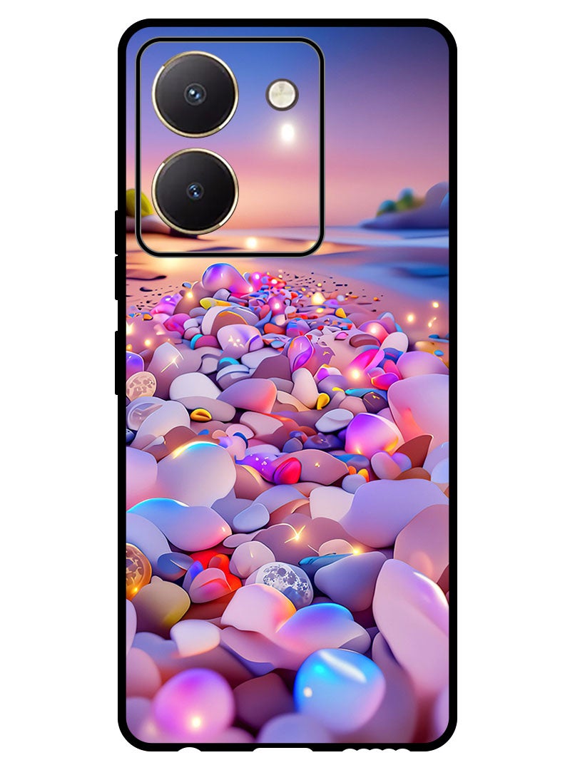 Theodor Protective Case Anti Scratch Shock Proof Bumper Cover For Vivo Y27s Glow Stones 3 - Image 1