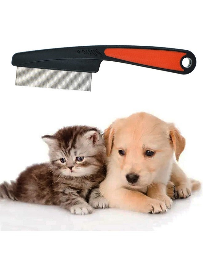 Pet Flea Comb For Dog, Cat, Birds And Rabbit - (Flea Comb - Large) | Stainless Steel Fine Tooth Flea Lice Tear Stain Remover Comb | Hair Nit Comb For Head Nit Treatment Removes Head Nits (Large) - Image 3