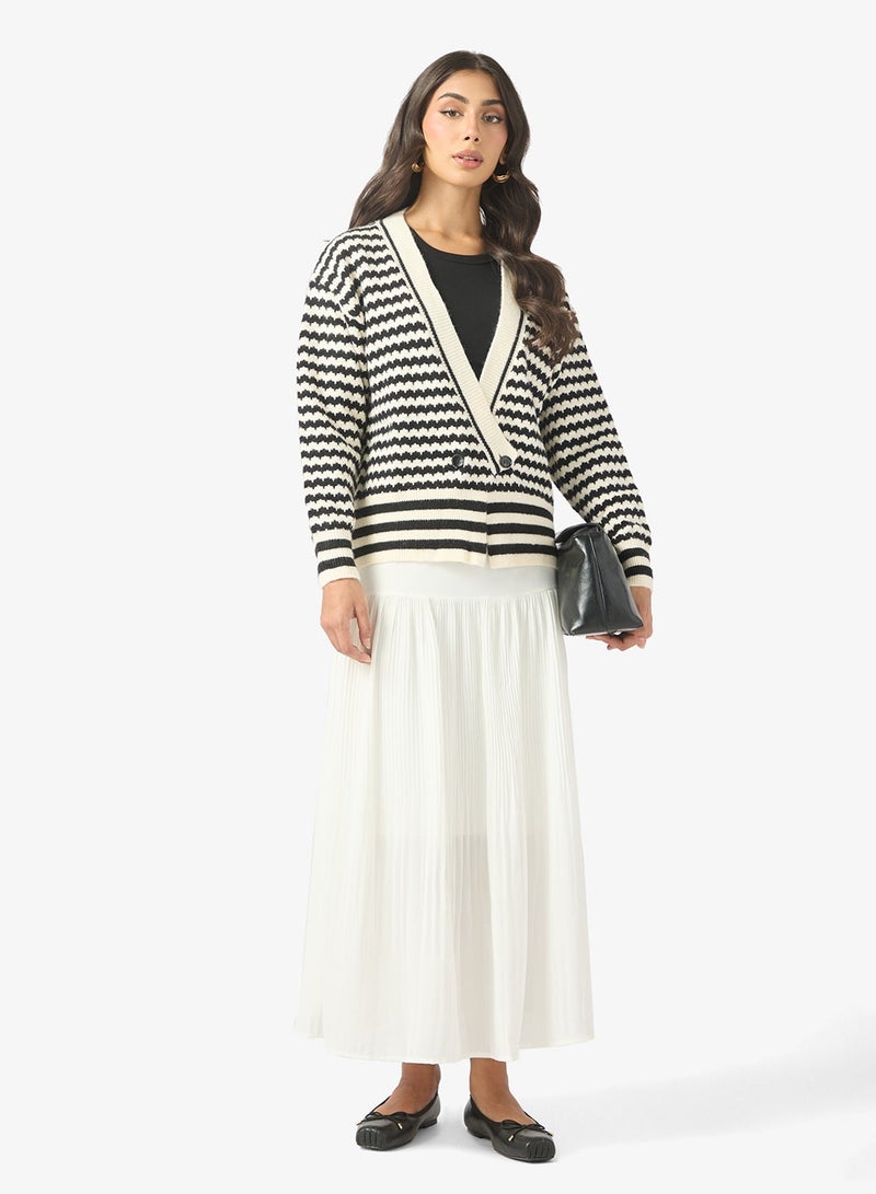 ايلا سترة مخططة - Image 4