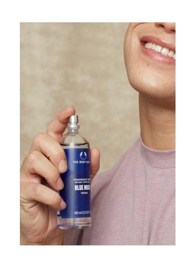 The Body Shop Blue Musk Body Mist 100ml - Image 3