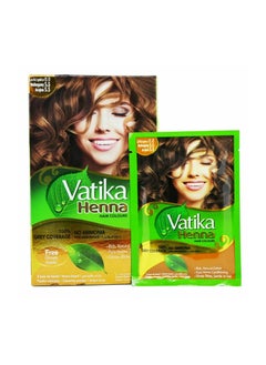 VATIKA Henna Hair Color Mahogany 6 X 10 G 
