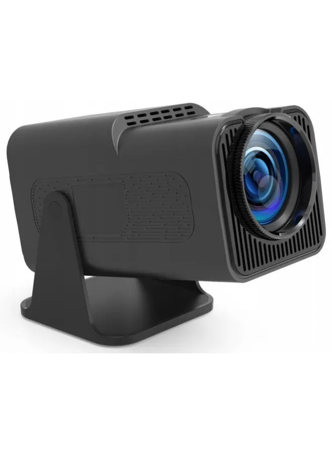 Smart 5 Portable Android Projector with Dual Game Consoles & 10,000 Built-In Games – Native Full HD 1080P, 300 ANSI Lumens, Auto Keystone, Dual-Band Wi-Fi, Up to 150″ Screen