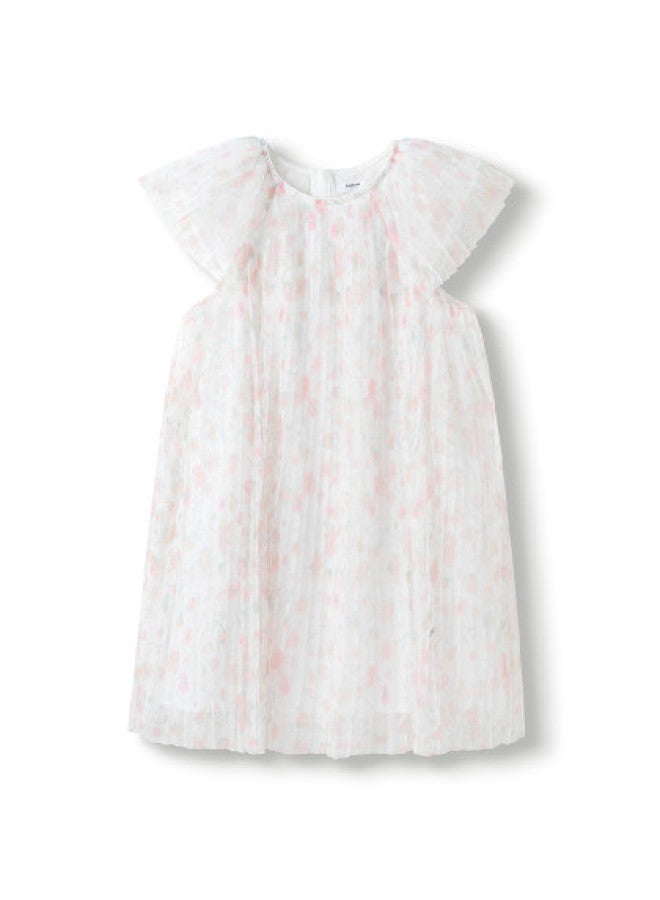 Balabala Girls' Dress Children's Summer Dress 2025 New Style Medium & Large Kids Tulle Skirt Sweet - Image 1