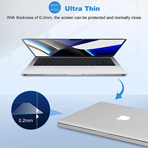 Oaky Glossy Screen Protector Film for Apple MacBook Air 13.6 Inch M2 M3 M4 Chip 2025-2022 [Model: A3240 A3113 A2681] Anti Scratch, Anti Fingerprint, Protective Film - HD Clear - Image 4