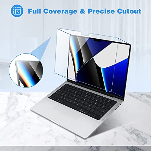 Oaky Glossy Screen Protector Film for Apple MacBook Air 13.6 Inch M2 M3 M4 Chip 2025-2022 [Model: A3240 A3113 A2681] Anti Scratch, Anti Fingerprint, Protective Film - HD Clear - Image 3