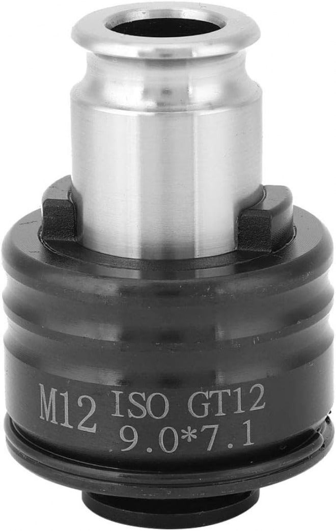 Tapping Collet Torsion Type, Tapping Chuck with Good Clamping Strength for Milling Machine, M6 M8 M10 M12 Tap Socket Shank for Drilling and Boring Machines (M12) - Image 1