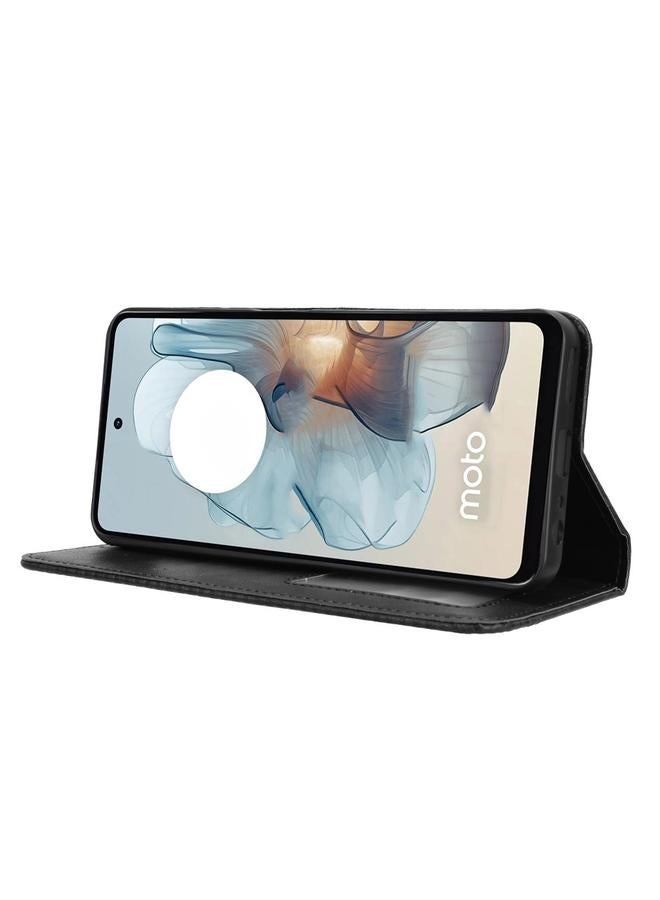 اس-توب جراب لهاتف Motorola Moto G Power 5G 2024 جراب هاتف جلدي بمشبك مغناطيسي بتصميم كلاسيكي - Image 5