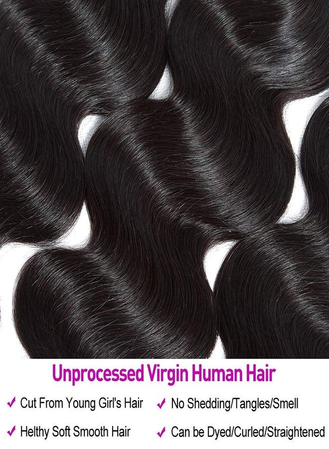 Flady Body Wave 3 Bundles Human Hair 20 22 24 Inch 100% Unprocessed 12A Human Hair Bundles Body Wave 3 Bundles Human Hair Weave Body Wave Human Hair Extensions Natural Color - Image 3