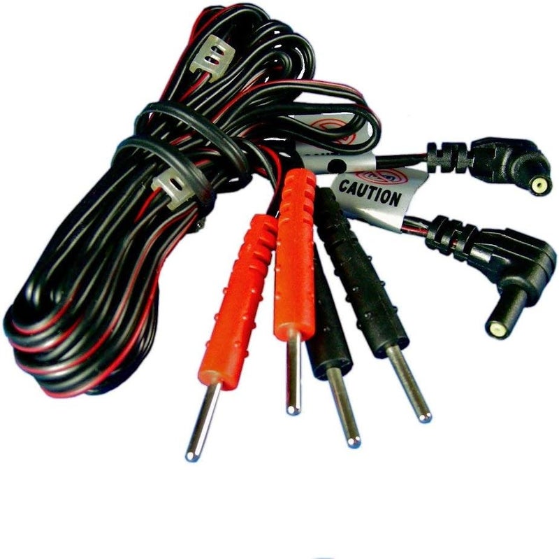 M PAIN MANAGEMENT TECHNOLOGIES Universal TENS Lead Wires by PMT, Fits Most All Electrotherapy Devices and TENS/EMS electrodes (Standard Grade) - Image 1
