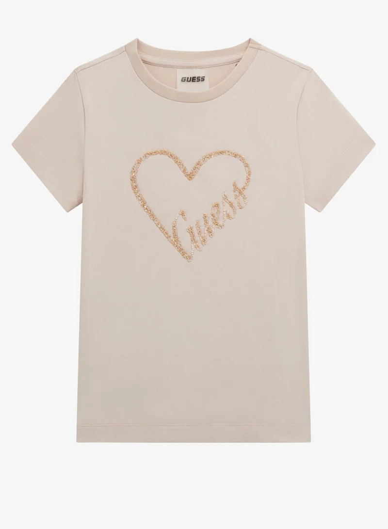 GUESS Kids Essential Crew neck T-Shirt