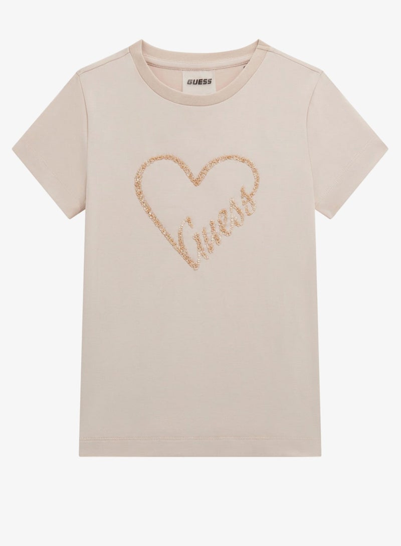 GUESS Kids Essential Crew neck T-Shirt - Image 1