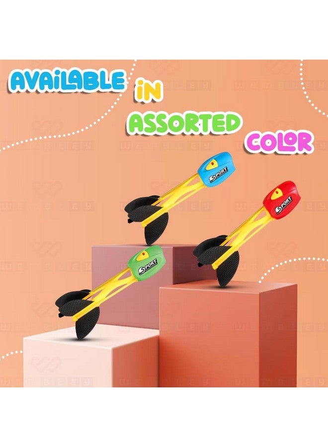 Wembley Finger Rockets - Colorful Foam Rocket Launcher for Kids, Stocking Stuffers Outdoor Toys, Safe & Reusable Rubber Rockets - Image 4