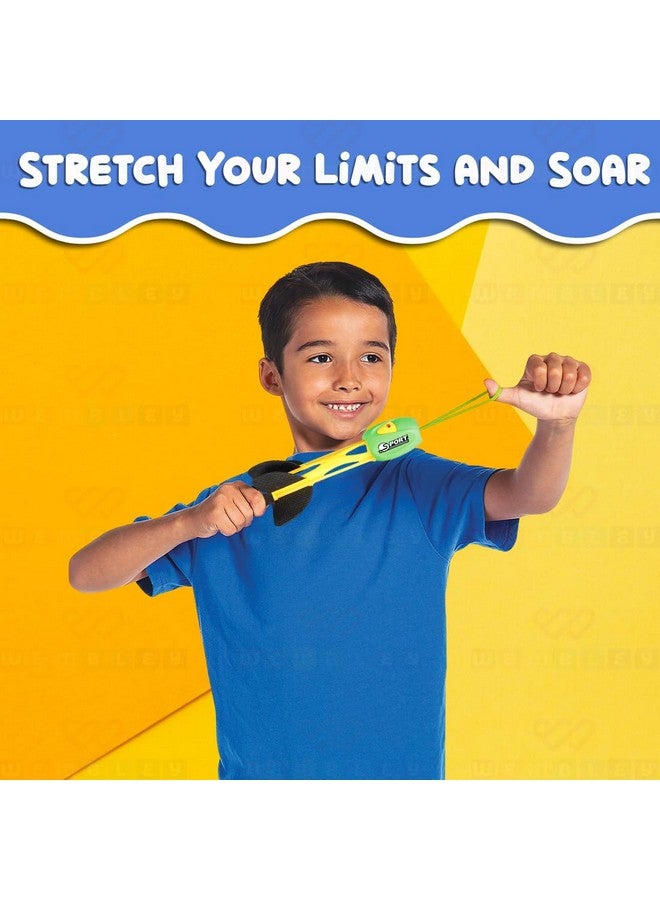 Wembley Finger Rockets - Colorful Foam Rocket Launcher for Kids, Stocking Stuffers Outdoor Toys, Safe & Reusable Rubber Rockets - Image 5