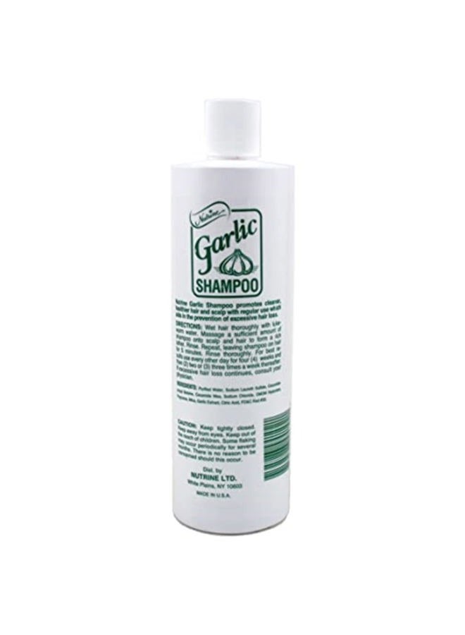 Nutrine Garlic Shampoo Unscented 16oz (Pack of 2) - Image 2