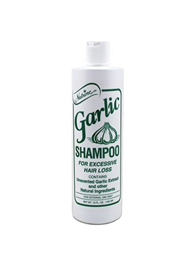 Nutrine Garlic Shampoo Unscented 16oz (Pack of 2) - Image 1