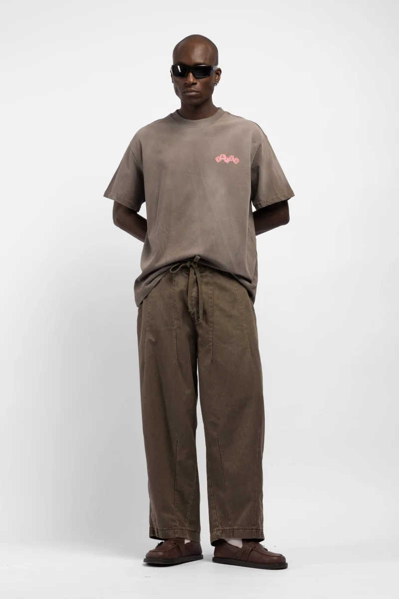 Catch Minimalist Print Detail T-Shirt