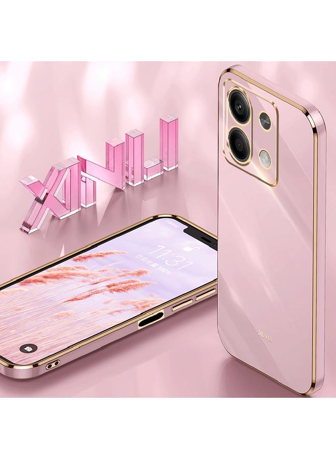 شين لي تونج جراب لهاتف Xiaomi Redmi Note 13 5G بحافة مستقيمة 6D مطلي بالكهرباء من مادة TPU - Image 4