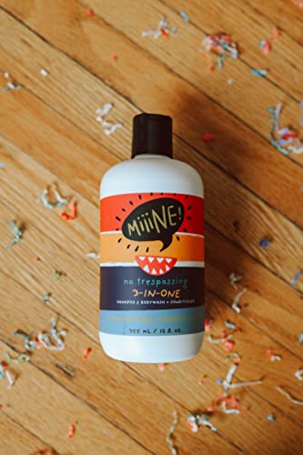 MiiiNE! 12oz Kids Shampoo and Conditioner 3 In 1 Apple Scented Body Wash with Gentle Formula - Gluten Free Made Cruelty Free in USA By Stylists - Image 2