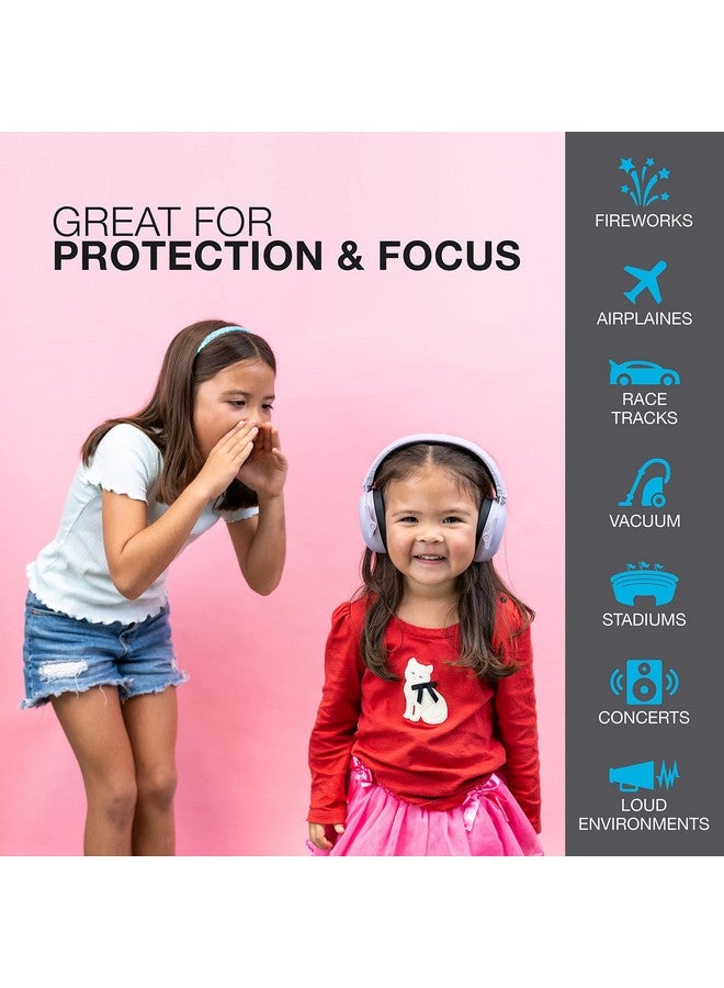 JLab JBuddies Protect Earmuffs, Adjustable Headband for Infants to Teens, Hearing Protection - Image 2
