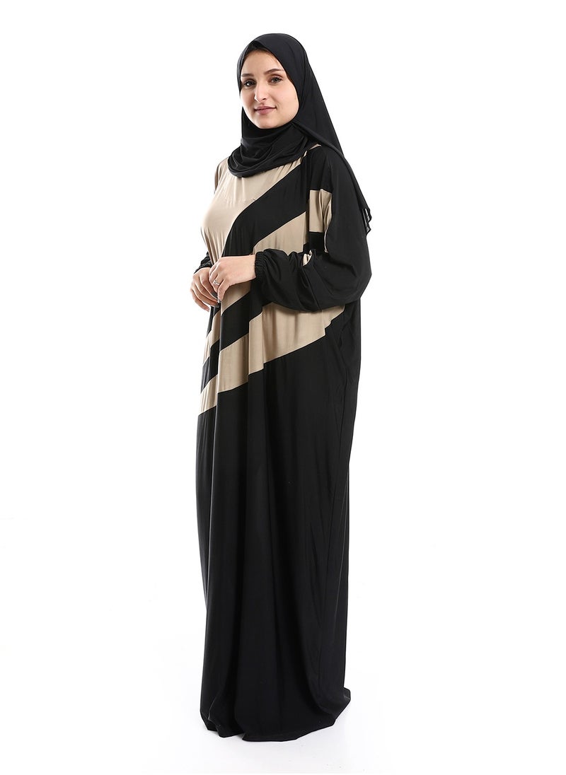 سيزار اسدال صلاة حريمي مزود بنقوش متعددة  - Image 2