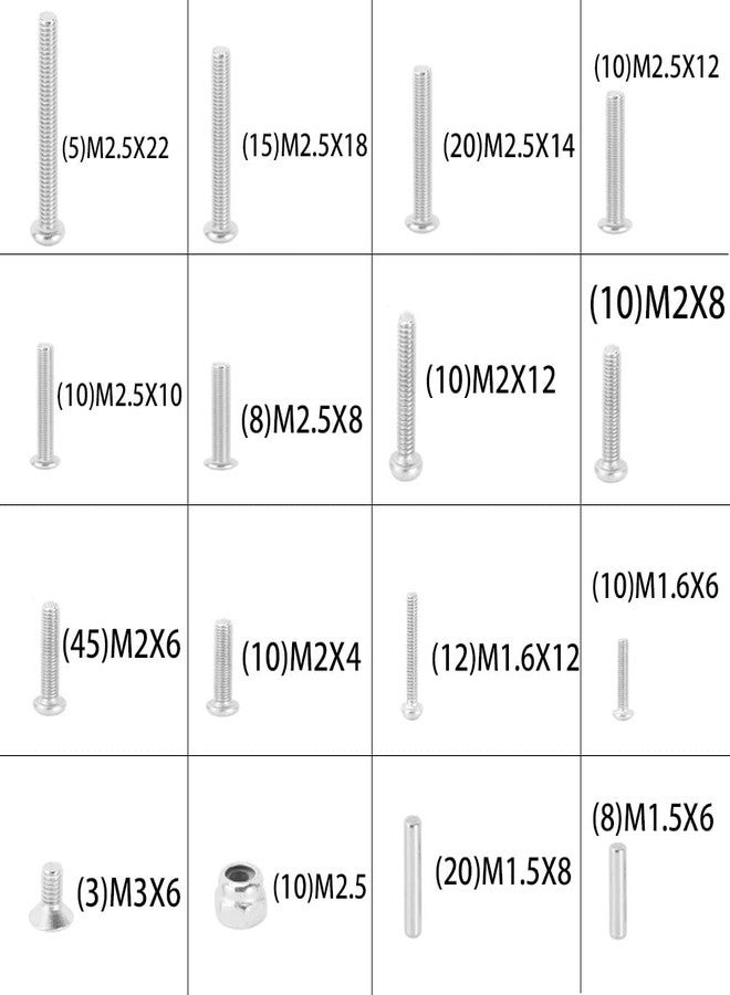 FACCNOY TRX4M Metal Hex Screws Nuts Hardware Kit for 1/18 RC Crawler TRX4M - Image 4