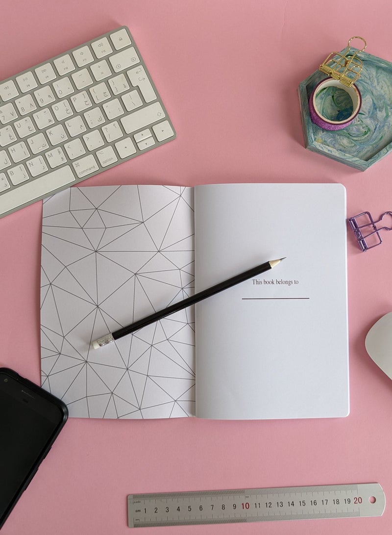 Dxign Co - Personalised A5 Notebook, Leaf Series, 72 Pages - Image 3