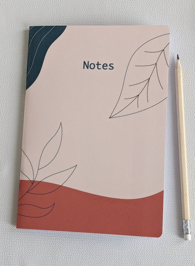 Dxign Co - Personalised A5 Notebook, Leaf Series, 72 Pages - Image 2