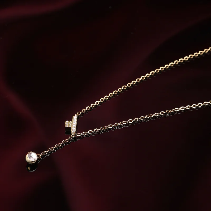 Trussardi  T-Logo collection Womens's   Necklace - TJAXC07 for Women | Best Price UAE